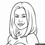 Kelly Coloring Pages Pickler Thecolor Celebrities sketch template