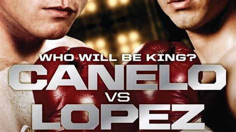 canelo vs lopez fight time tv schedule and listings
