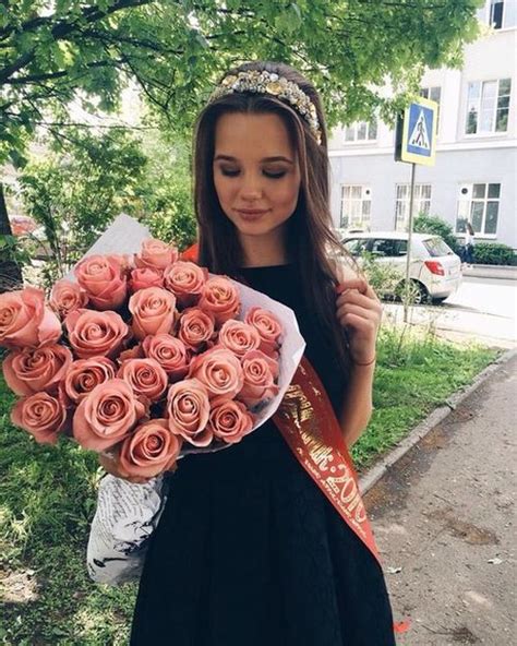 beautiful russian girls celebrate graduation day part 2