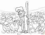 Sheep Coloring Parable Goats Lost Pages Bible Printable Parables Jesus Sheets Crafts Kids School Shepherd Sunday Good Colouring Goat Preschool sketch template