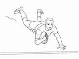 Rugby Coloriage Coloriages Sports Situations Essaie Télécharge Imprime Partage sketch template