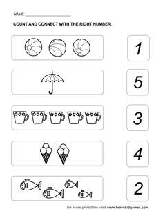 numbers   ideas kindergarten math preschool math math activities