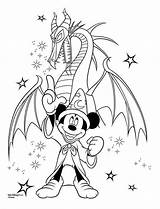 Coloring Pages Mickey Fantasia Disney Magic Sheets Mouse 2000 Crafts Kids Mk Philharmagic Cute Colouring Colors Halloween Find Movie Choose sketch template