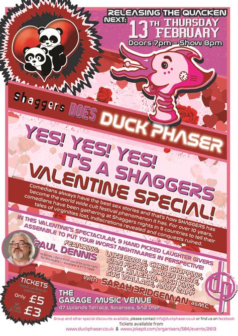Duck Phaser Does Shaggers Valentine Special Jokepit