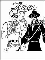 Zorro Coloriage Loneranger Mascara Mewarn15 Coloringhome Getdrawings Meerschweinchen Malvorlagen sketch template