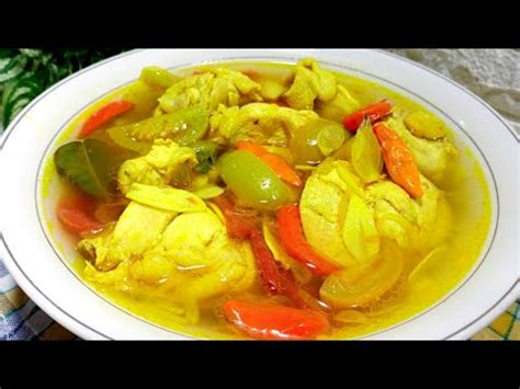 membuat ayam pindang serani enak seger gurih youtube