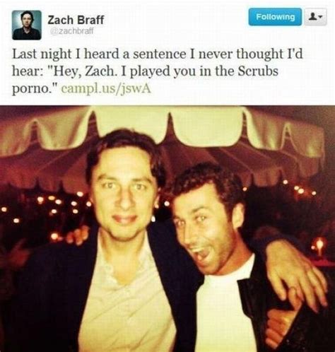 You Don T Think Zach Braff Is Perfect Imgur