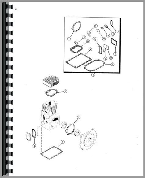 case  lawn garden tractor parts manual