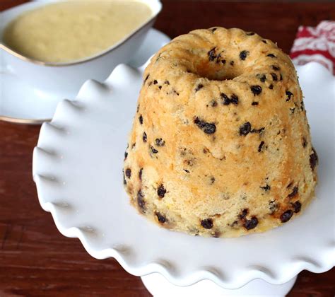 traditional spotted dick english steamed pudding the