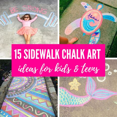 creative chalk ideas  kids passion  savings