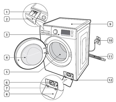 samsung washing machine parts diagram