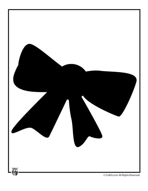 easter bow template woo jr kids activities childrens publishing