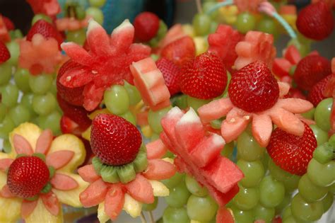 ideas  chaya fresh fruit flower arrangements