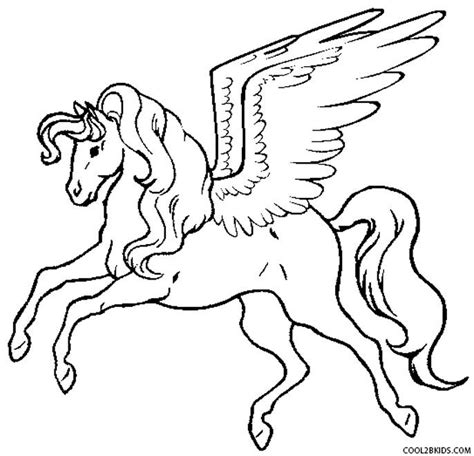 fairy tale  mythology coloring pages coolbkids horse coloring