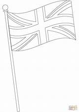 Unido Reino Flagge Ausdrucken Ausmalen Bandeira Ausmalbilder Englische Kostenlos Ausmalbild Londres Pintar Malvorlagen Grossbritanniens Bretanha sketch template