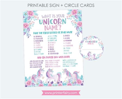 unicorn  sign unicorn birthday party birthday party games