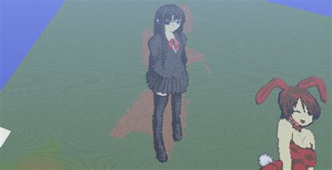 Anime School Girl Minecraft Map