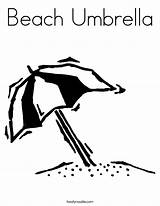 Coloring Beach Umbrella Pages Kids Search Sheet Library Clipart Ocean Adults sketch template