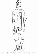 Ghoul Tokyo Uta Draw Drawing Step Tutorials Drawingtutorials101 Characters Choose Board sketch template