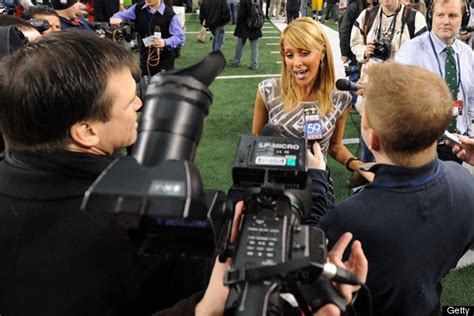 Ines Sainz Returns For Media Day Super Bowl Xlv Photos