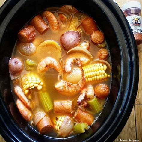 slow cooker cajun low country boil recipe