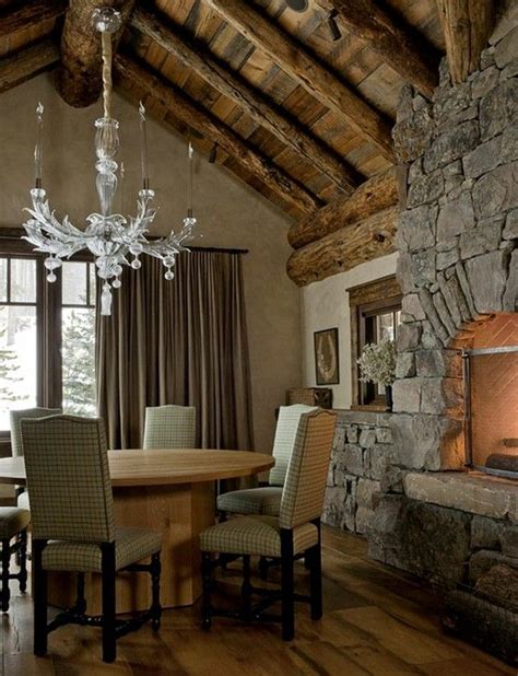 dining room log cabin rustic dining room rustic house decor