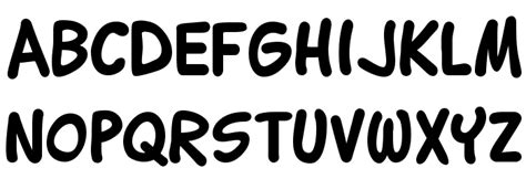 lettering bold font ffontsnet