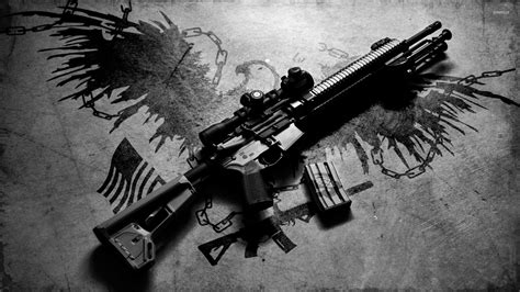 ar  rifle   ground wallpaper photography wallpapers