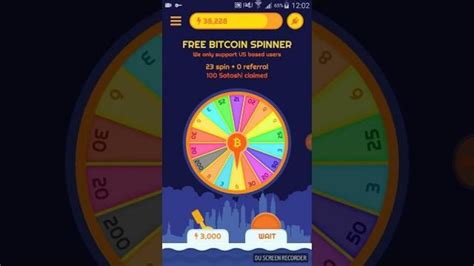 Free Bitcoin Spinner Earn Money Every Hour Instant Bitcoin Satosi