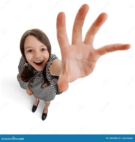girl reaching   hand stock image image  comic