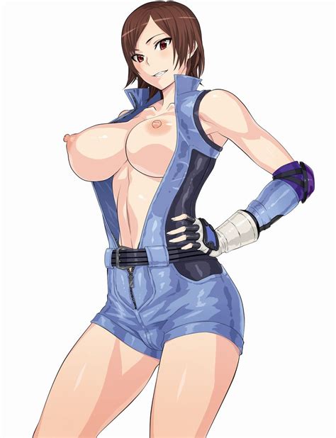Hiiragi Yuuichi Kazama Asuka Namco Tekken Highres 1girl Armpit