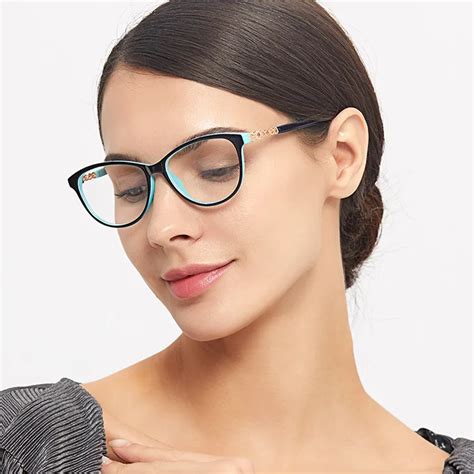 2019 women trendy elegant luxury rhinestone eyewear frames brand