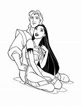 Pocahontas John Coloring Pages sketch template