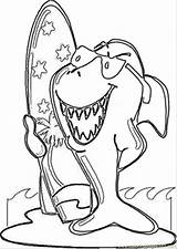Australia Pages Coloring Surfing Kids Shark Color Printable Print Popular Sharks Countries Coloringpages101 Coloringhome sketch template