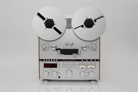 german brand unveils stunning  reel  reel tape machine turntable