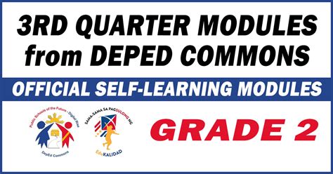 grade   learning modules  deped commons  quarter deped click