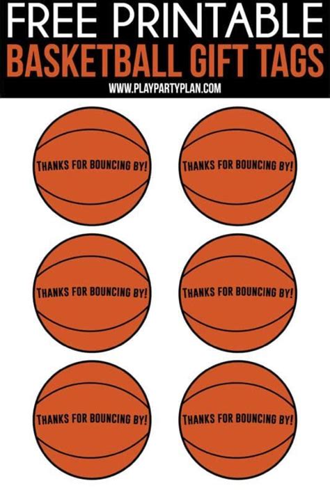 printable basketball tags printable templates