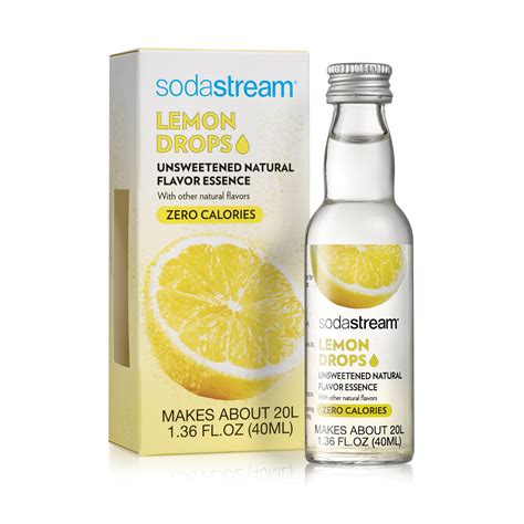 sodastream lemon drops natural flavor essence  fl oz walmartcom walmartcom
