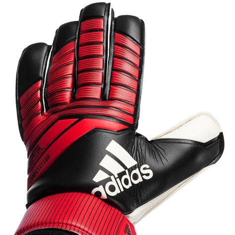 adidas keepershandschoenen predator competition team mode zwartroodwit wwwunisportstorenl