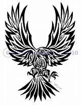 Tribal Eagle Tattoos Tattoo Tatoos Polish Wings Deviantart Designs  Waktattoos Clipartmag Silhouette Eagles sketch template