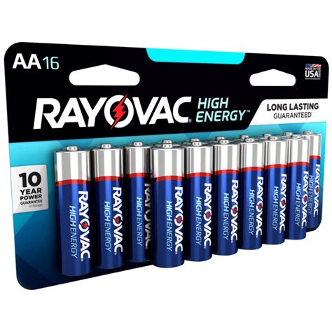 Rayovac High Energy Aa Alkaline Batteries 16 Pk By Rayovac At Fleet Farm