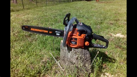 remington rm chainsaw    review youtube