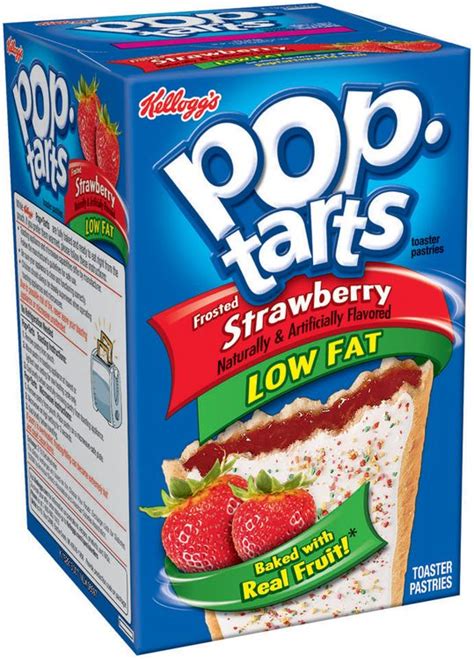kellogg s pop tarts low fat frosted strawberry toaster pastries reviews
