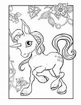 Unicorn Coloring Girls Pages Pdf Book Color Unicorns Girl Books Cute Horse Young Little Draw Family sketch template