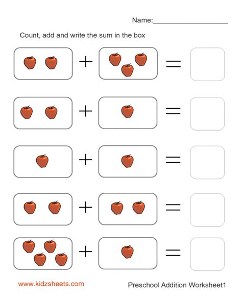 printable math worksheets kindergarten montessori math