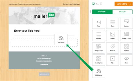 introducing rss feed feature mailerlite