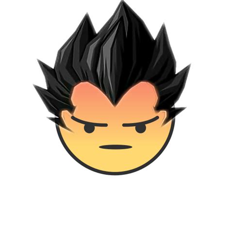 Vegeta Emoji Emojis Emojisticker Enojado Anime Dbz Dbz