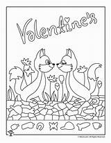 Valentines Hidden Coloring Valentine Printable Info Printables Cards sketch template