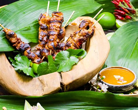 sate spiesse mit der besten erdnusssosse ganz einfach selbst gemacht