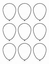 Ballon Baudruche Applique Ballons Globo Luftballons Vorlagen Gabarit Felt Patternuniverse Schablonen sketch template